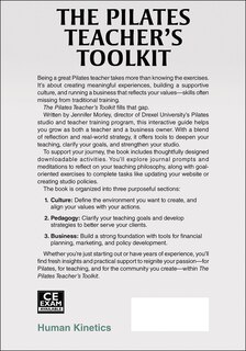 Back cover_The Pilates Teacher's Toolkit