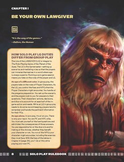 Aper&ccedil;u du contenu_The Planet of the Apes Solo Rulebook