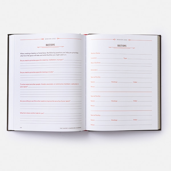 Sample content_The Player's Campaign Journal (Dungeons & Dragons)