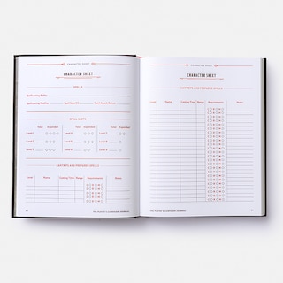 Sample content 2_The Player's Campaign Journal (Dungeons & Dragons)