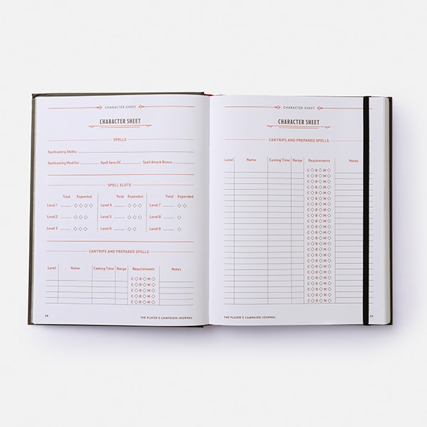 Sample content 4_The Player's Campaign Journal (Dungeons & Dragons)