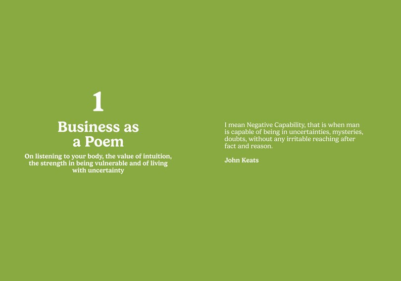 Sample content_The Poetry Business School: Poems to change your life – poetry for life, business, and inspiration