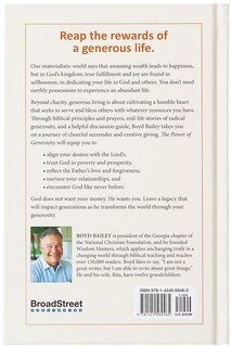 Back cover_The Power of Generosity