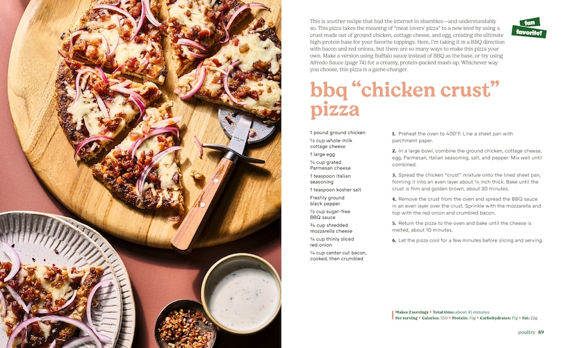 Sample content 2_The Powered by Protein Cookbook: A Cookbook