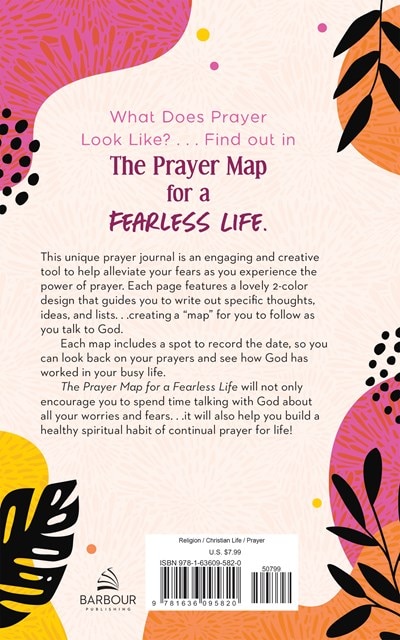 Back cover_The Prayer Map for a Fearless Life