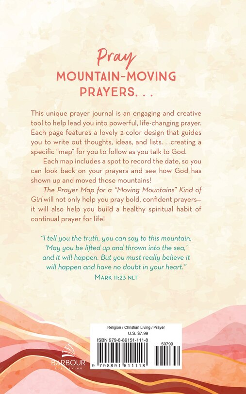 Back cover_The Prayer Map for a Moving Mountains Kind of Girl