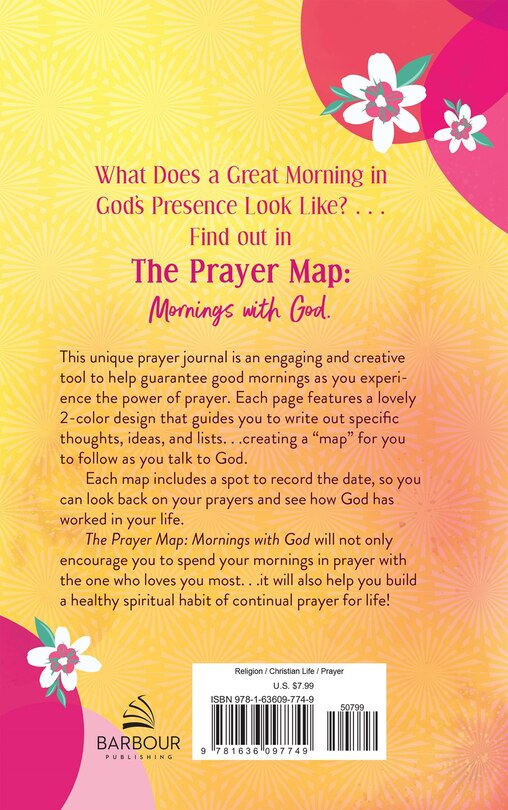 Back cover_The Prayer Map: Mornings with God