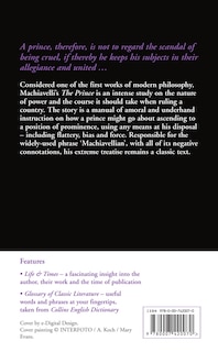 Back cover_The Prince (Collins Classics)