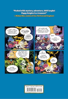 Couverture arrière_Puppy Knights: Quest for the Golden Bones
