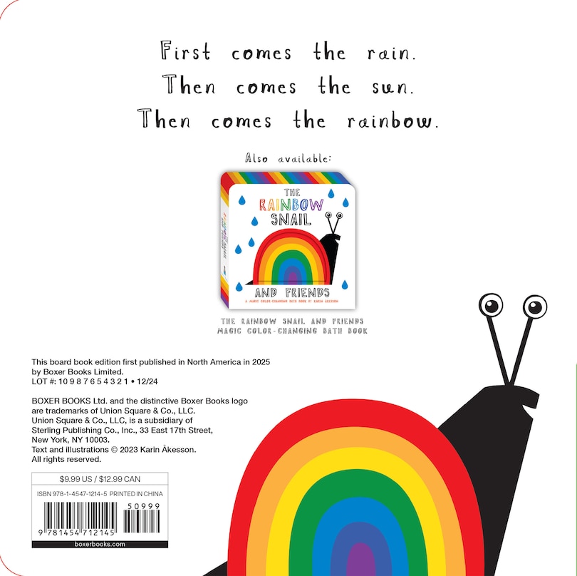 Back cover_The Rainbow Snail