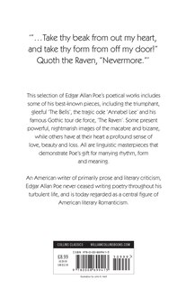 Back cover_The Raven and Other Selected Poems (Collins Classics)