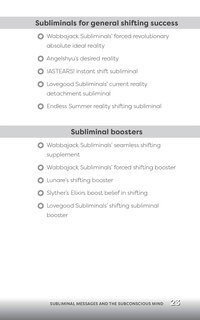 Sample content_The Reality Shifting Handbook