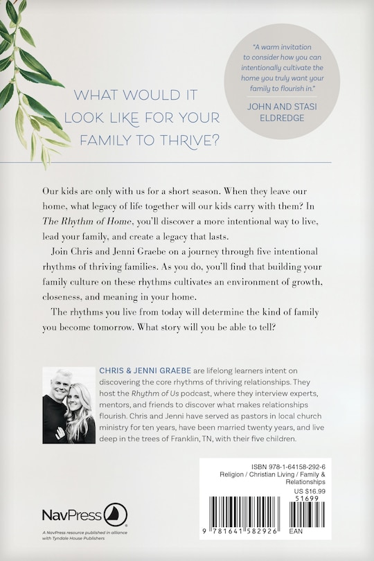 Back cover_The Rhythm of Home