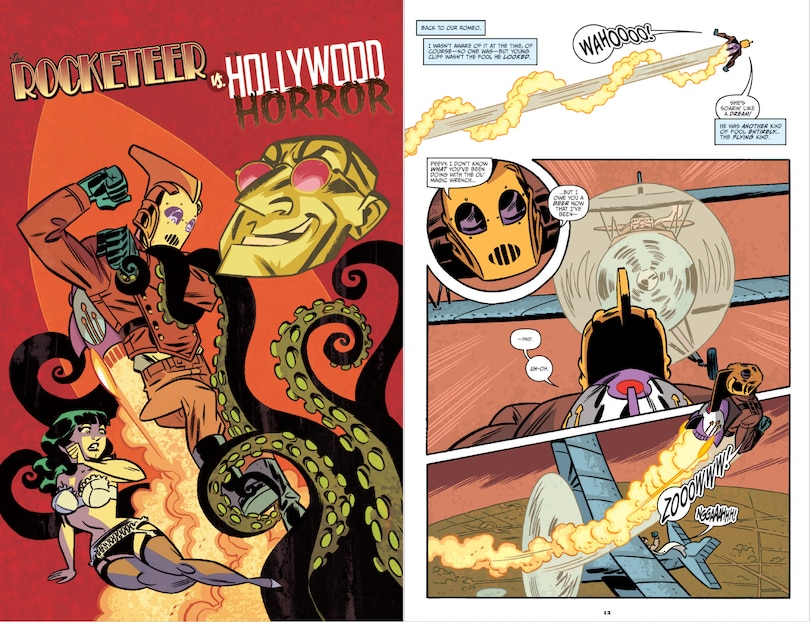 Sample content 2_The Rocketeer: Thrills, Spills, and Chills--IDW Classic Collections