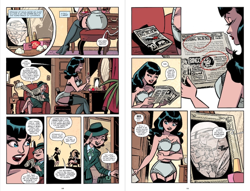 Sample content 3_The Rocketeer: Thrills, Spills, and Chills--IDW Classic Collections