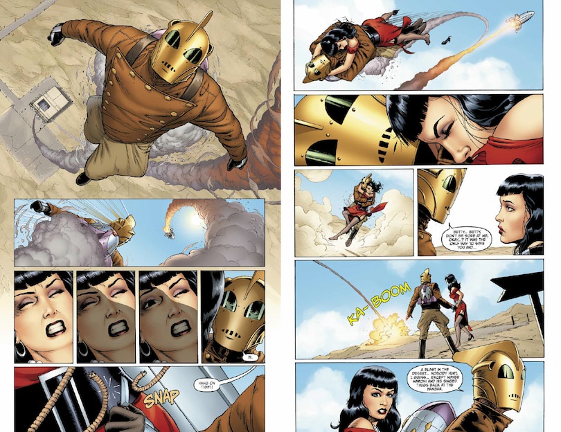 Sample content 5_The Rocketeer: Thrills, Spills, and Chills--IDW Classic Collections