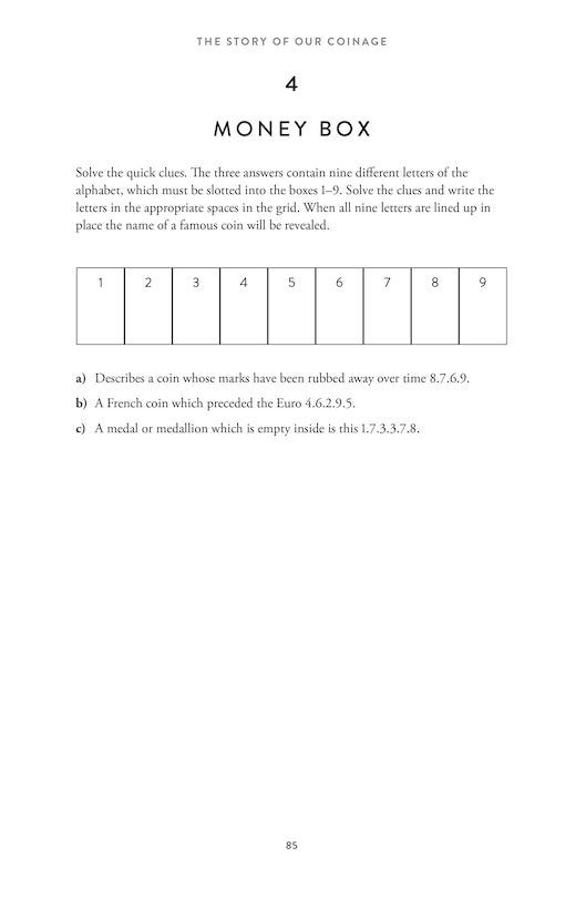 Sample content 3_The Royal Mint Puzzle Book