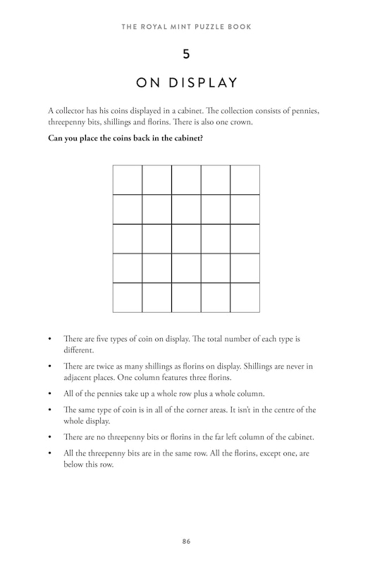 Sample content 5_The Royal Mint Puzzle Book