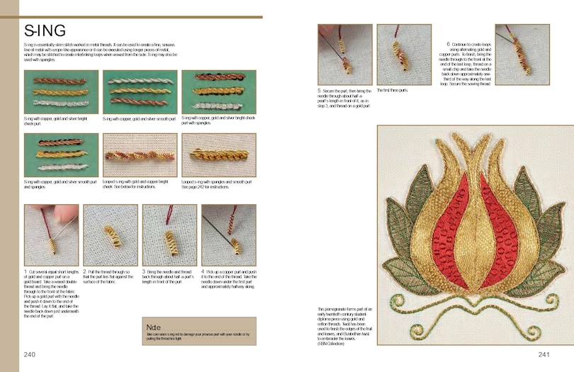 Aperçu du contenu 2_The Royal School Of Needlework Book Of Embroidery