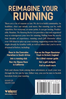 Couverture arri&egrave;re_The Running Bucket List