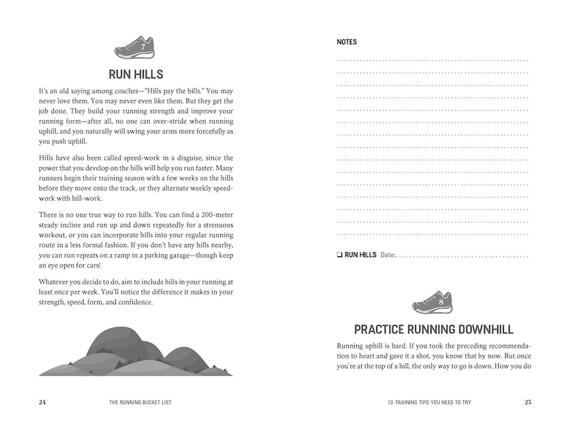 Aper&ccedil;u du contenu 5_The Running Bucket List