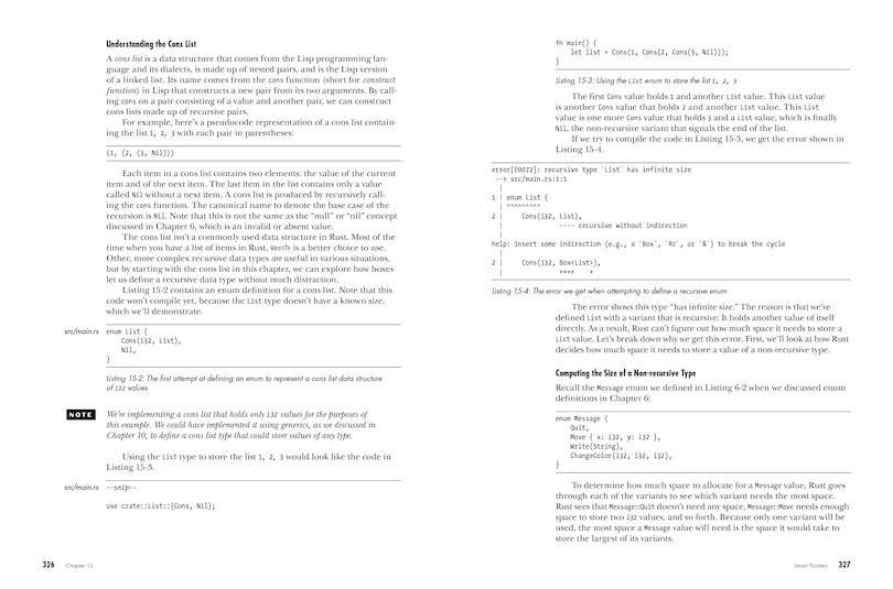 Sample content_The Rust Programming Language, 3rd Edition