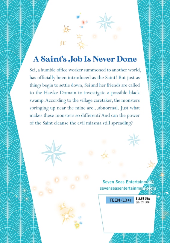 Back cover_The Saint's Magic Power is Omnipotent (Manga) Vol. 10