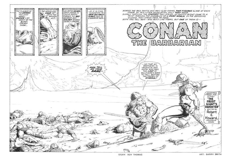 Sample content_The Savage Sword of Conan: The Original Comics Omnibus Vol.1