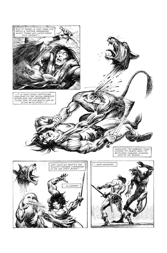 Sample content_The Savage Sword Of Conan: The Original Comics Omnibus Vol.6