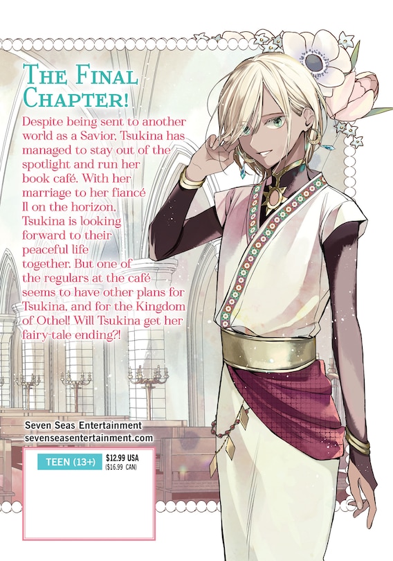 Back cover_The Savior's Book Café Story in Another World (Manga) Vol. 5