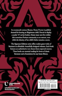 Back cover_The Scarlet Letter