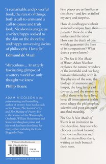 Back cover_The Sea is Not Made of Water: Life Between the Tides