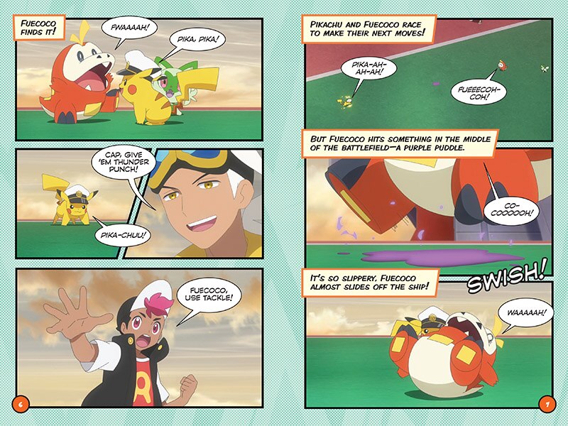 Sample content_The Search for Lapras (Pok&eacute;mon: Graphic Collection)
