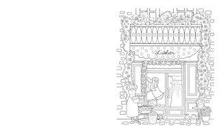 Aper&ccedil;u du contenu_SHOP FRONTS COLOURING BK