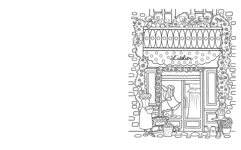 Aper&ccedil;u du contenu_SHOP FRONTS COLOURING BK