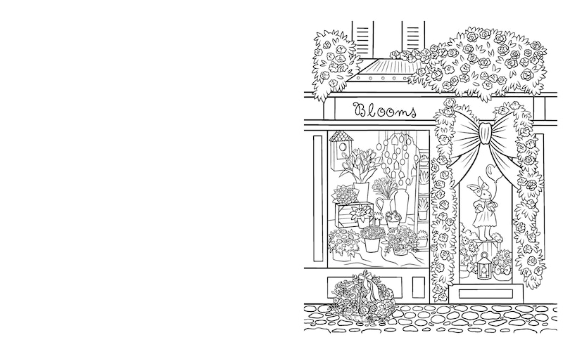 Aper&ccedil;u du contenu 2_SHOP FRONTS COLOURING BK