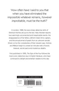 Back cover_The Sign of the Four