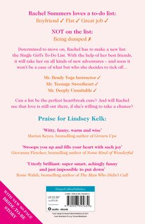 Back cover_The Single Girl&rsquo;s To-Do List