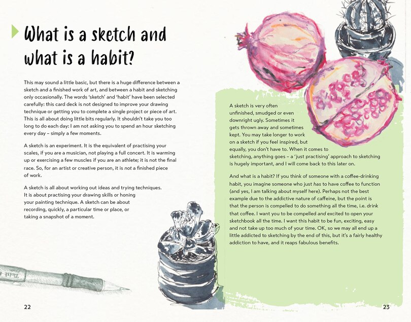 Aper&ccedil;u du contenu 4_The Sketch a Day Card Deck