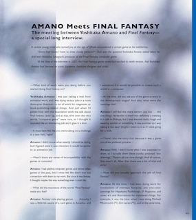 Sample content_The Sky: The Art of Final Fantasy Boxed Set (Second Edition)