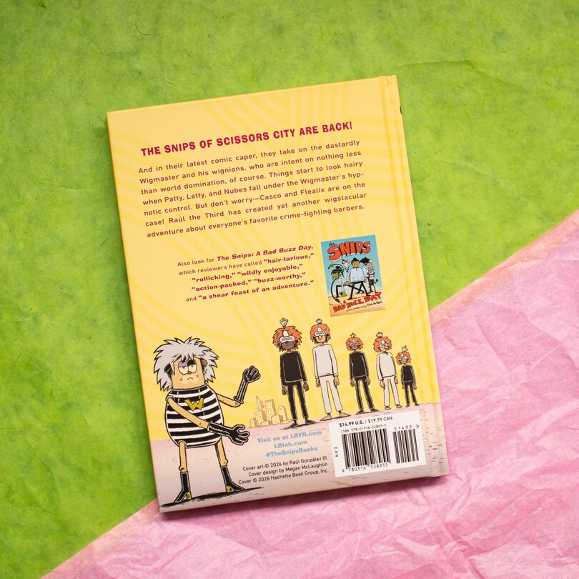 Aper&ccedil;u du contenu_The Snips: Enter the Wigmaster! (A Graphic Novel)