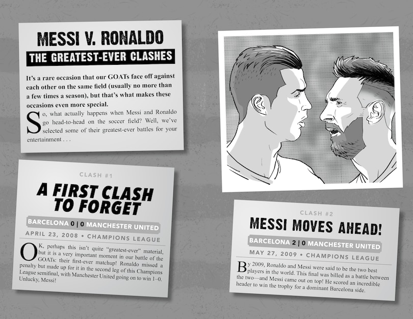 Aper&ccedil;u du contenu_The Soccer GOAT: Messi v. Ronaldo