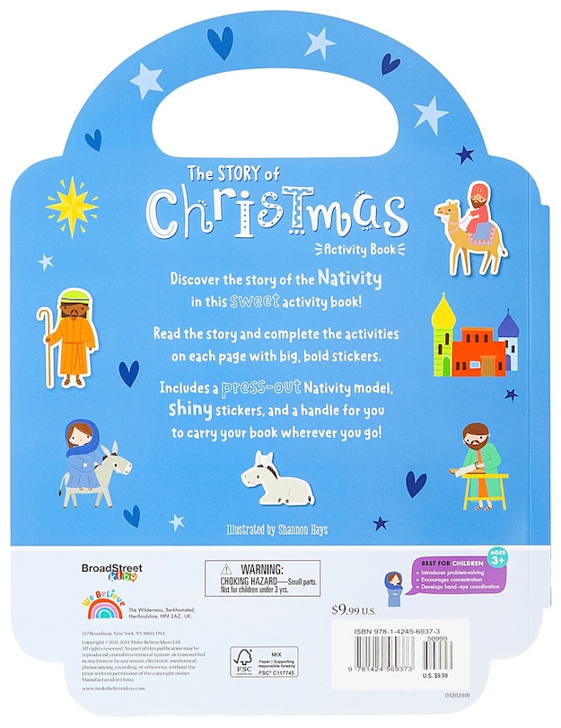 Back cover_The Story of Christmas Activity Book