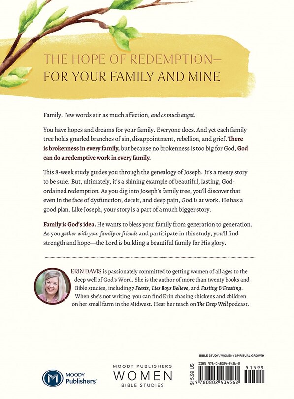 Back cover_The Story of Joseph
