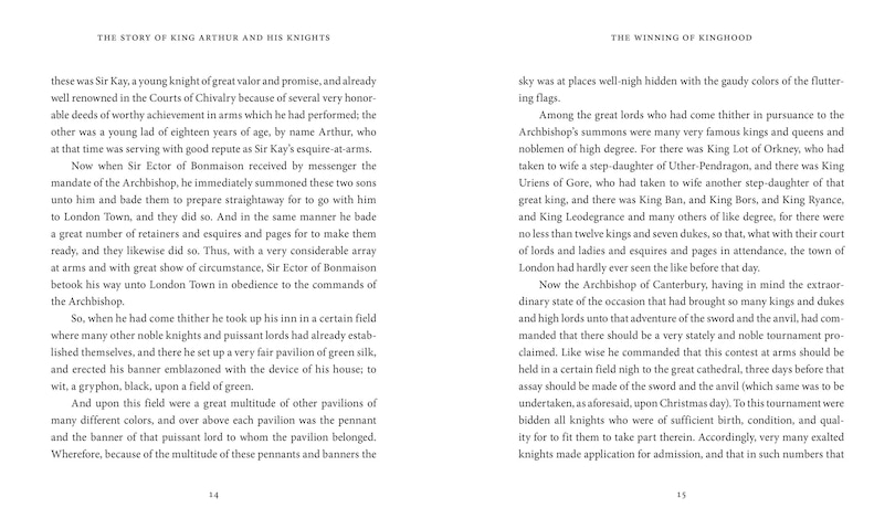 Sample content 3_The Story of King Arthur and His Knights