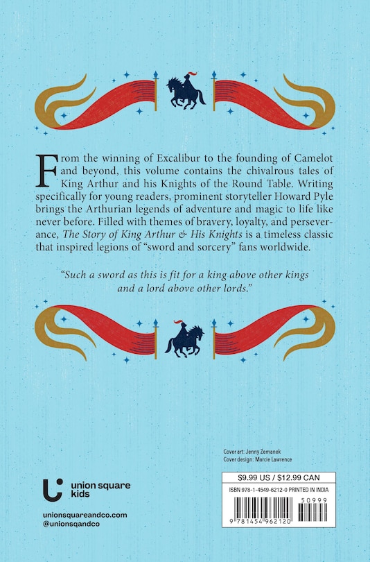 Couverture arrière_The Story of King Arthur & His Knights