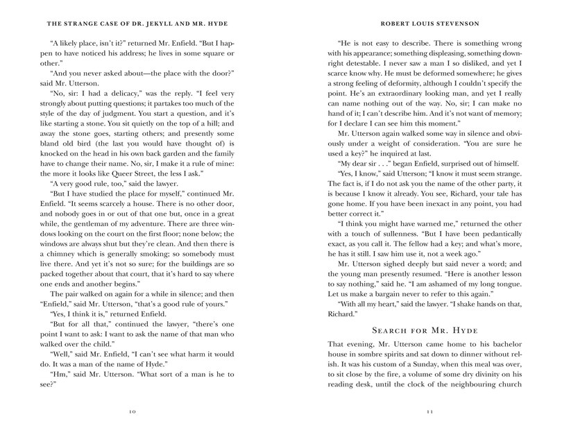 Aperçu du contenu 5_The Strange Case of Dr. Jekyll and Mr. Hyde and Other Stories