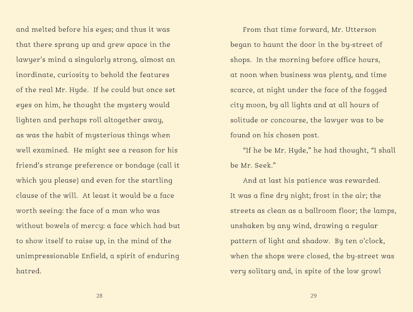 Sample content_The Strange Case of Dr. Jekyll & Mr. Hyde