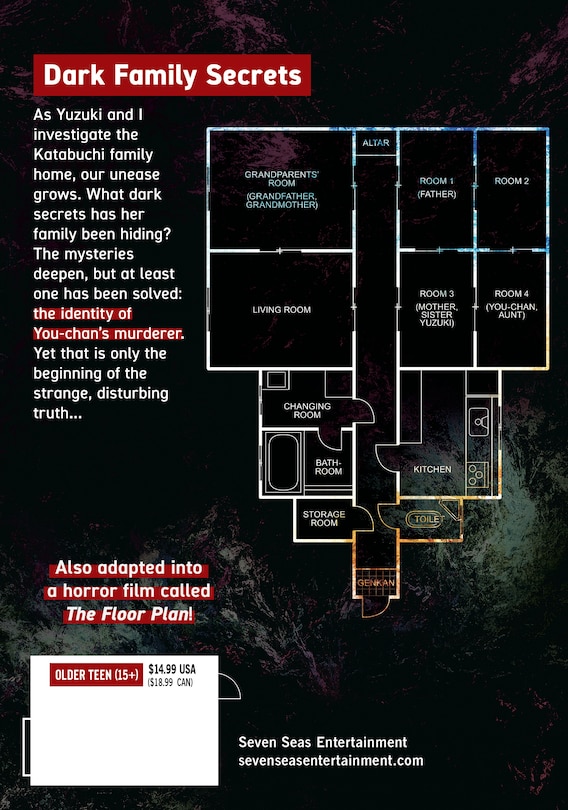 Back cover_The Strange House (Manga) Vol. 4