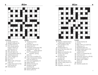 Sample content_The Sun Quick Crossword Book 12: 250 fun crosswords from Britain’s favourite newspaper (The Sun Puzzle Books)